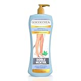 GOICOCHEA - Crema para piernas con doble mentol. Sensación refrescante y calmante de rápida absorción. Botella con 400ml