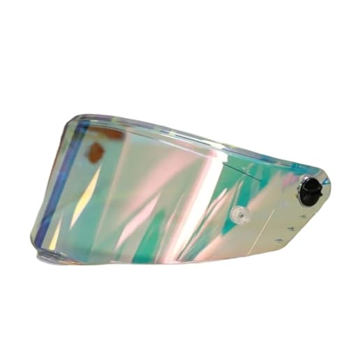 La visiera del casco da motociclista offre un ampio campo visivo, una visione chiara, viaggi comodi e sicuri, garantendoti il ​​viaggio più confortevole e rendendo la guida più sicura.