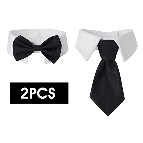 COBEE Cobee Smokinghalsband für Hunde und Katzen, verstellbar, Hochzeit, formelle Welpen, Kostüm, Krawatte