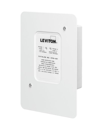Leviton Type 2 Residential Whole House Surge Protection Panel, Outdoor NEMA 4X Rated, 51110-SRG by Leviton - Image 2
