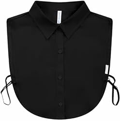 Jouica Detachable Dickey Collar Blouse Half Shirts Faux False Collar for Women