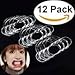 Aestheticism Dental Intraoral Cheek Lip Retractor (Kid Size) Mouth Opener for Fun Speaking Game "Watch Ya Mouth" & "Speak Out", Mouth Guard Challenge | C-Shape 12 Pack (NEW 2017 MODEL)