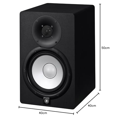 Yamaha HS8 (Pair) Powered Studio Monitors, Ideal for Home Studios and Professional Recording Studios