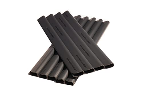 Enjoy-Quality PVC - Sichtschutzstreifen - Klemmschienen - Sichtschutz/Windschutz für Garten und Zaun - Befestigungsclips - Doppelstabmattenzaun - Anthrazit Universal
