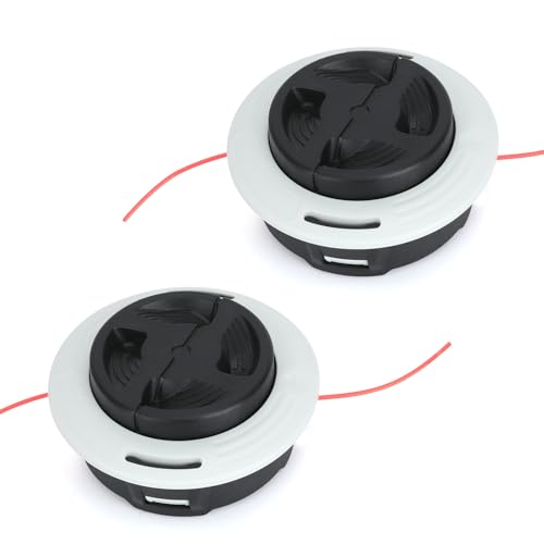 YOUSHARES Strimmer Heads C26-2 Compatible with Stihl - Autocut C26-2 Replacement Srimmer Head for Trimming and Mowing Fits FS FSA FR Series Brushcutter String Trimmer Head 2404002710 2137 (2PCS)
