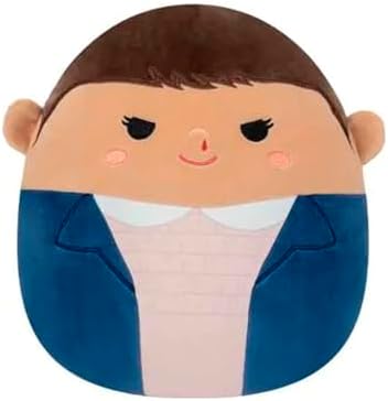 SUNNY, Squishmallows, Pelúcia Stranger Things, Eleven - 20 cm