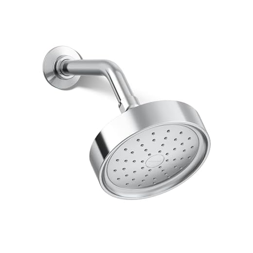 KOHLER 965-AK-CP Purist Fixed Showerhead with Katalyst air Induction Technology, One Size, Polished Chrome