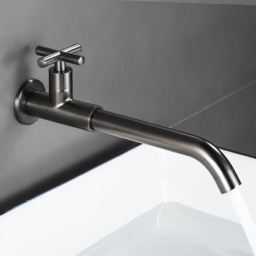XSDSM Robinet Mural Robinet Eau Froide Laiton Cendres De Pistolet