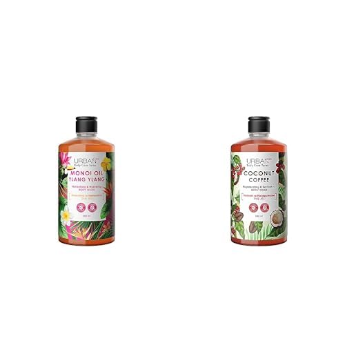 Urban Care Body Series Monoi Refreshing Duş Jeli 500 ml + Coconut Coffee Yenileyici ve Pürüzsüzleştirici Duş Jeli 500 ml (Vegan)