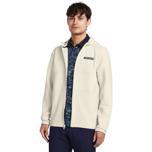 Image of Under Armour Men's Storm Daytona Full Zip, (273) Silt / / White, S