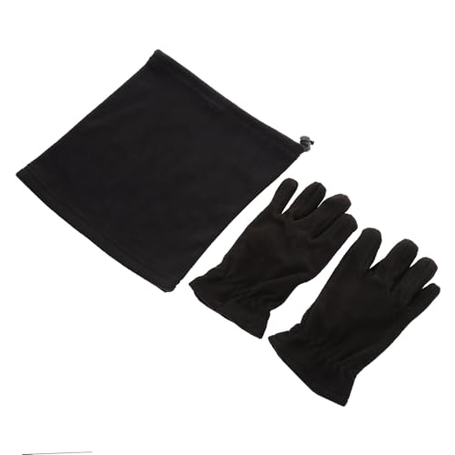 BESPORTBLE 3 Sets Cozy Warm Set Wool Hat Scarf Collar Gloves Cold Weather Protection Kit