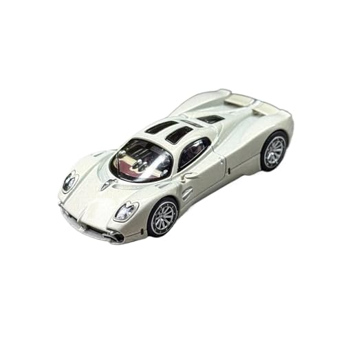 YRXIAO Replica Car 1:64 For Pagani Utopia Silver Small Scale Miniature Decorative Ornaments Alloy Car Model Decorative collection