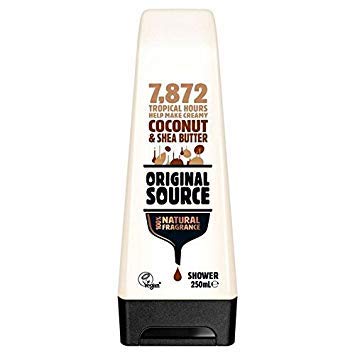 Original Source Moisturising Coconut & Shea Butter Shower Gel 250ml (PACK OF 2)