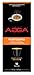 Café Agga Coffee VARIETY 60 NESPRESSO COMPATIBLE CAPSULES
