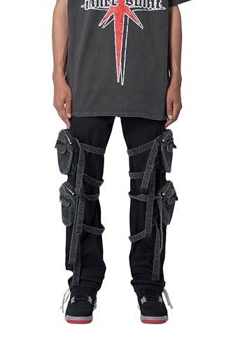 mnml Men's Twill Strapped Cargo Pants
