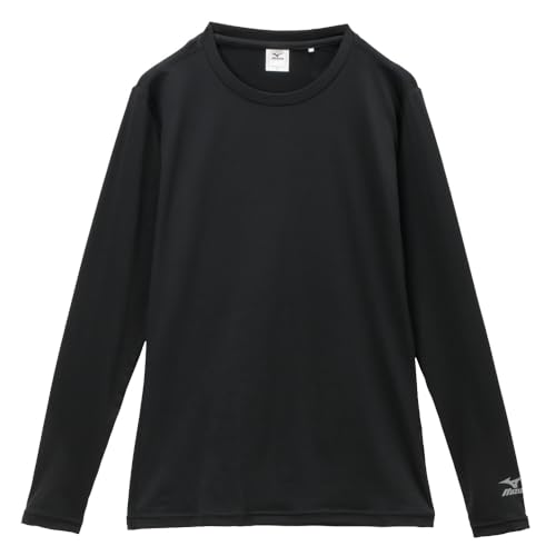 トレーニングウェア ソフトコンプレッションクルーネックシャツ 吸汗速乾 K2JACM50 ブラック L