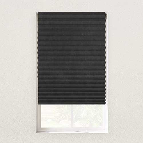 Nuguna Double Black Out Blinds For Window – Window Shades Codless For Light Filtering - No Tools Light Filtering Paper Temporary Shades – Stick On Paper Blinds – No Drill - 36,48X72 Inches #TOP10