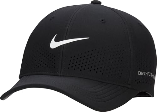 Nike Herren Dfadv Rise Baseballkappe, Black/Anthracite/White, S-M EU