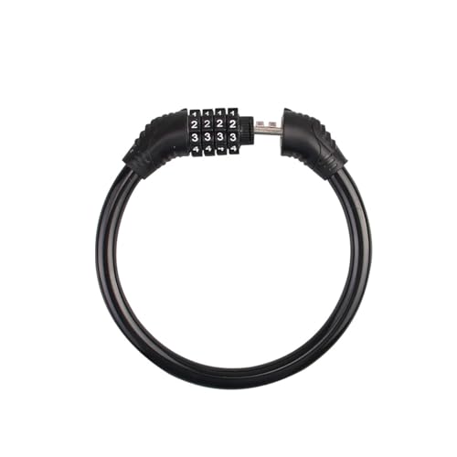 Bicycle Locks Anti Theft Strong Cable Lock Security 4 Digit