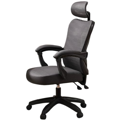 Silla para Juegos, Silla Grande y Alta para Ordenador, Silla de Oficina ejecutiva ergonómica con Respaldo Alto, Soporte Lumbar y reclinable, Silla para Videojuegos para la Oficina o el hogar