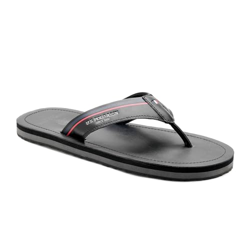 Image of U.S. Polo Assn.| NESTA LT. GREY| Stylish slider Flipflops for Man