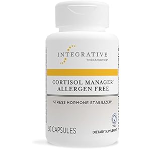 Integrative Therapeutics Cortisol Manager Allergen Free with Ashwagandha, L-Theanine – Reduces Stress to Support Sleep…