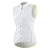 Diseño reflectante: la tira reflectante en la parte delantera y trasera del chaleco para correr mejora la seguridad de la conducción nocturna.