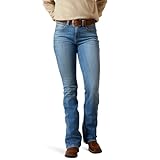 ARIAT Women High Rise Camellia Boot Cut Jean