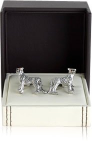 Gemelos Cheetah con Ojos de Cristal y Caja de Regalo miniatura 2