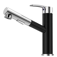 Amazon.co.jp: APPASO キッチン蛇口 ハイアーチ混合水栓 モダン引出し