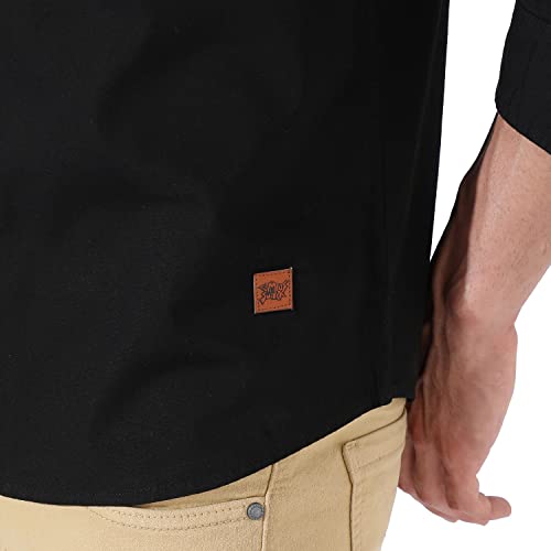CAHOOT Store CAHOOT Men's Black Button-Up Shirt - Image 7