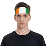 GZEKWLP Ivory Coast Flag Sports Sweatband for Men Women Fashion Headband Stretchy Workout Head Bands for Yoga Gym Running