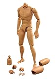 【AF】Cuerpo masculino de hombro estrecho escala 1/6 para figura de acción de muñeca militar de 12 pulgadas