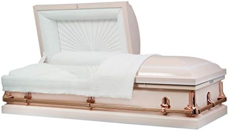 Casket - Rose Pink - 20 Gauge Steel Casket