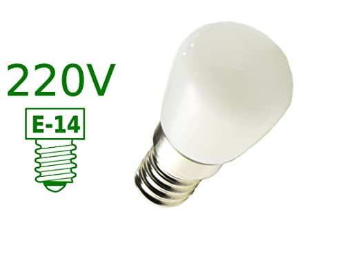 JANDEI - Lampadina LED miniatura E14 2,5W, bianco