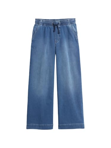 GAP - GAP Girls Pull-on Wide Leg Denim Dark Wash Indigo 119 M - Best Deal on Amazon