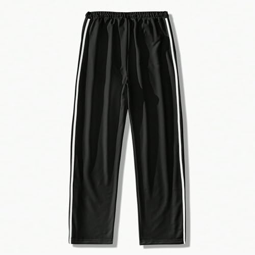 WENKOMG1 Mens Athletic Pants Elastic Waist Gym Workout Active Basketball Sweatpants with Pockets, S-3XL4