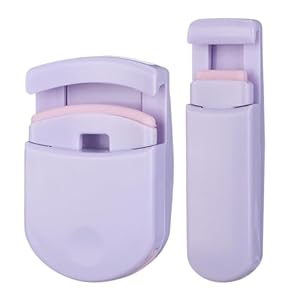 Blevora Eyelash Curler, Viral Blevora Nutrient Lash Curlers Lift Eye Lash Curling Tool Portable Travel Eyelash Curler with Replacement Pad – Non-Damage Eyelash Makeup Supplies for Women Girls Youth T