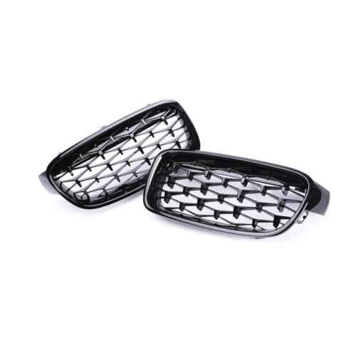 Calandre avant pour BMW Série 3 F30 F31 de 2012 à 2019 noir brillant