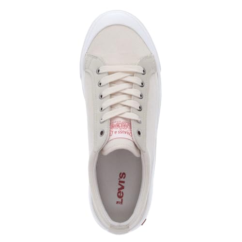 Levi's Men's Casual Sneaker, Off White, 122