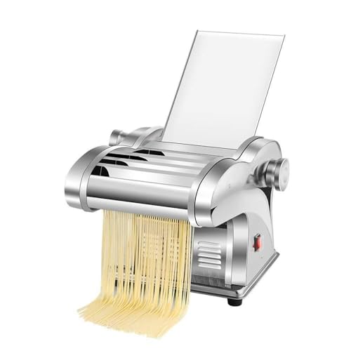 Full-Automatic Noodle Maker, Stainless Steel Pasta Machine, Commercial Multi-Function Rolling Press for Home Kitchen
