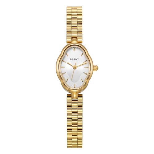 Dainty Women's Gold Vintage Watch with Japanese Quartz Movement – Waterproof Luxury Wristwatch for Fashionable Ladies – Perfect Gift for Birthdays and Special Occasions - Image 8
