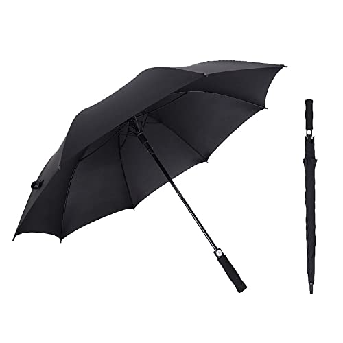 Parapluie étanche et résistant au vent avec structure solide