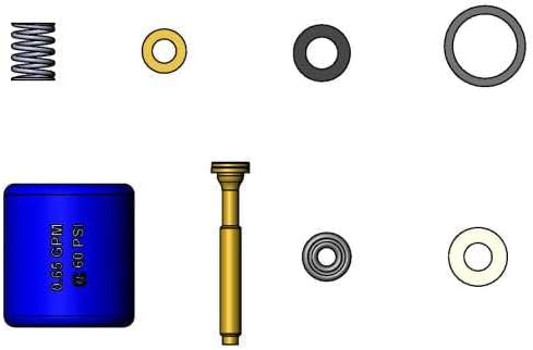 Kit for EB-0107-C Low-Flow Spray Valve: EB-10K-C-NS Parts by T&S Brass