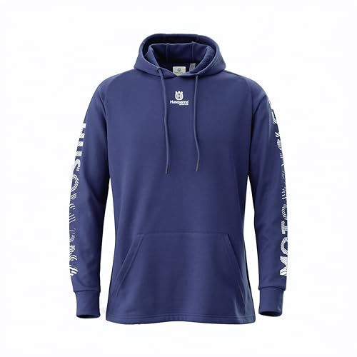 Husqvarna Remote Hoodie Blue Mens Adult