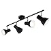 Produktbild BRILONER Leuchten - Deckenleuchte, Deckenspot, Strahler dreh- und schwenkbar, 4x E14, max. 25 Watt, Retro, Schwarz, 605x80x150mm (LxBxH)