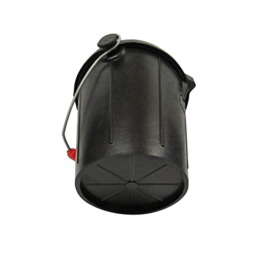 SecureFix Direct Flexible Heavy Duty Rubber Bucket 14L X2 (Large Horse Feed Builders Tub), Black 6 SecureFix Direct Flexible Heavy Duty Rubber Bucket 14L X2 (Large Horse Feed Builders Tub), Black - Image 6
