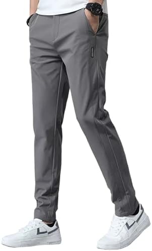 （11:30時点） 接触冷感 ズボン メンズ パンツ 夏 ジョガーパンツ 軽量 ストレッチ スウェットパンツ 涼しい 速乾 ボトムス 涼感 レギパン メンズ 薄手 イージー エアパン 部屋着 ゴルフ 夏服 アイスシルクパンツ