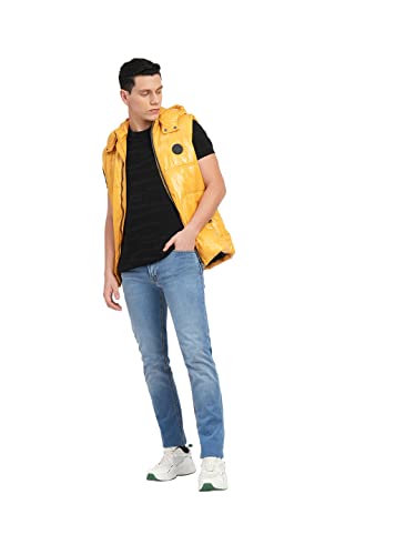 Image of Jack & Jones Men's Polyester Regular Fit Puffer Jacket