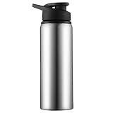 No/Brand Rvs Bidon Rechte Drinken Fiets Reizen Waterkoker Outdoor Sport Pot Thermos Cup Koude Waterkoker Water Cups #D